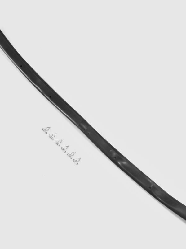 1963-65 B Body (Dodge/Plymouth) Hood to Radiator Seal (w/ Clips, Narrow), Each
