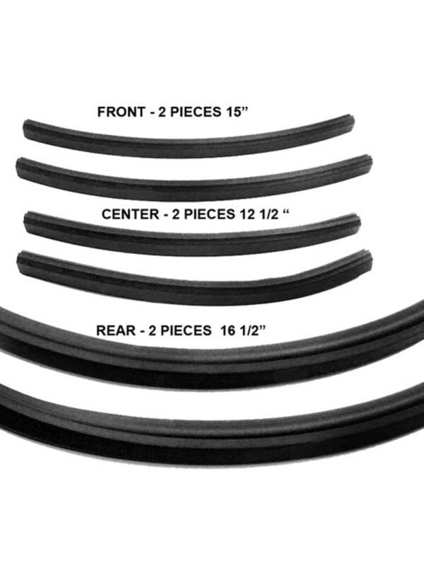 1963-66 A Body (Dart/Valiant) Convertible Roof Rail Seal, Kit