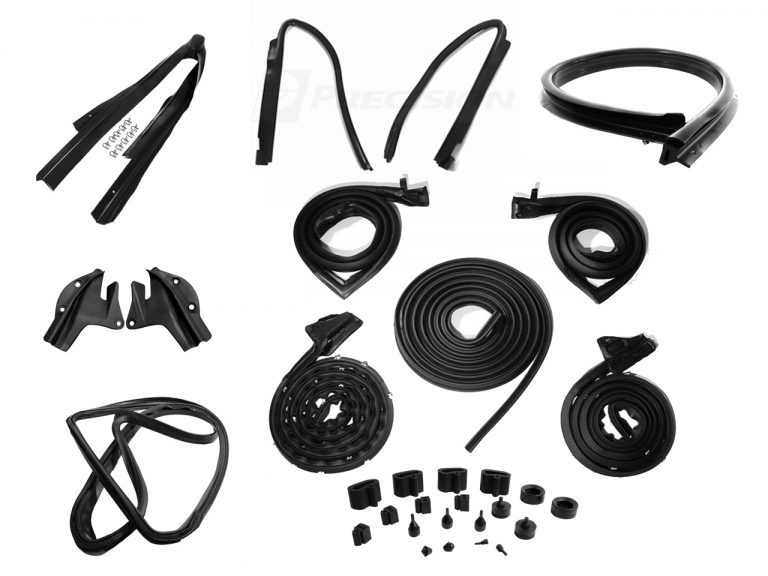 DELUXE MASTER 10 PART ’S. WEATHERSTRIPPING KIT 1969 B BODY R.R