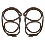 1966-67 B Body (4dr Sedan/Wagon) Front Door Seal, Pair