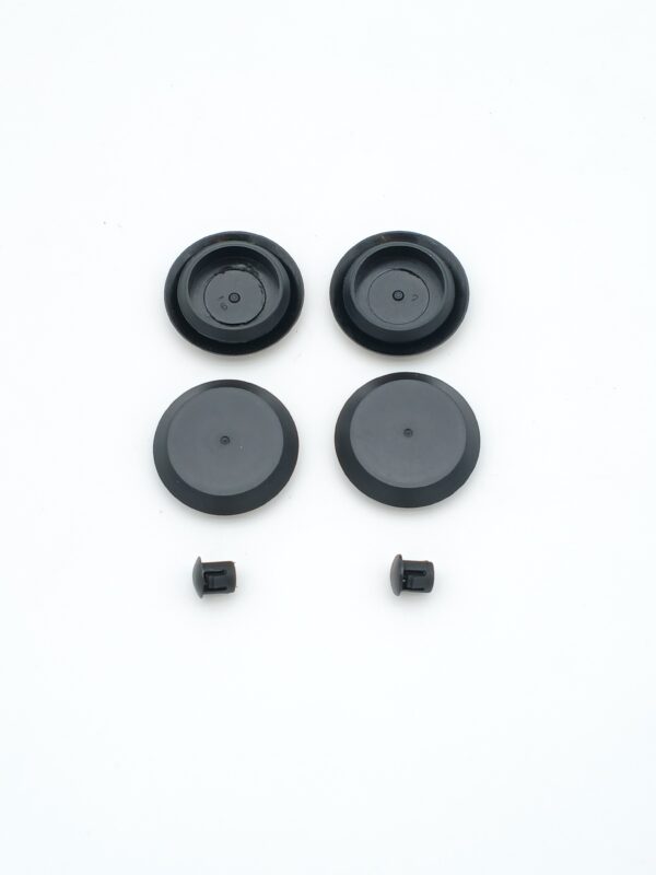1968-70 B Body- Front Door Vent Adjustment Hole Plug Kit, 6 pcs