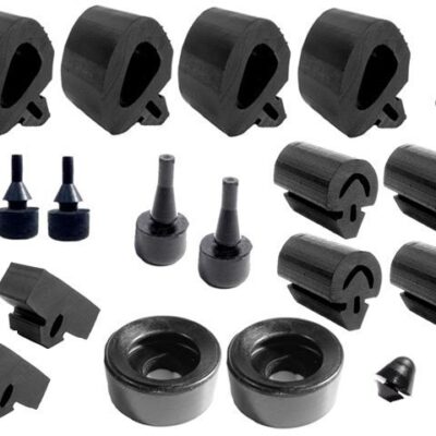 Snap In Bumper Kit 2320 1966-67 B Body [ DELUXE Kit includes new stud ]