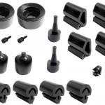 Snap In Bumper Kit 2322-D  DODGE B Body 1968-1970 [ DELUXE Kit includes new screw in stud ]