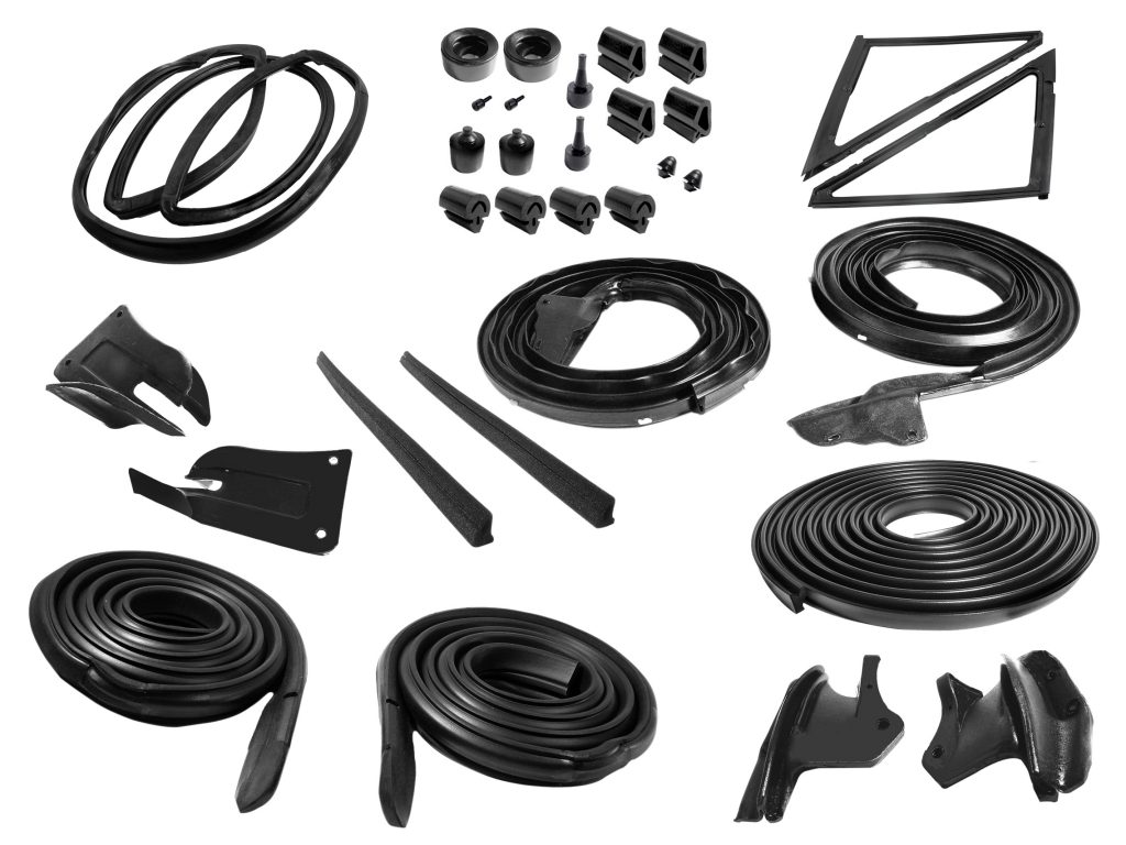 DELUXE Master 11 part ’s. WEATHERSTRIPPING KIT 1969 Dodge, B Body H.T