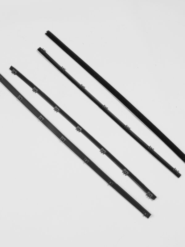 1968-70 B Body (2dr Coupe/Post) Window Sweeper Kit (Cat Whiskers), 4pcs