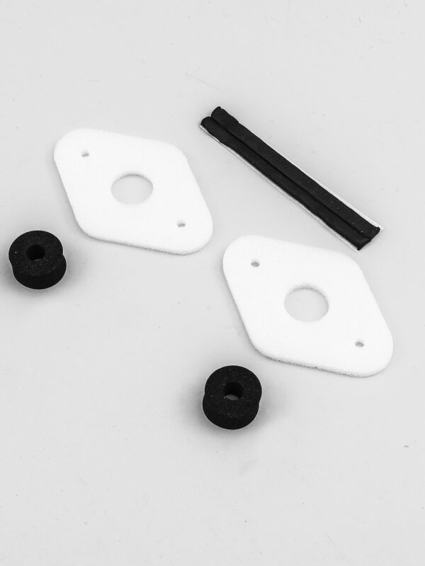 1967-76 A Body, 1966-70 B Body- Wiper Pivot Gasket (White), Pair