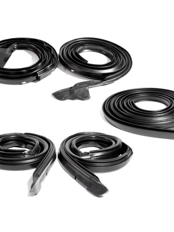1968-70 B Body (2dr Coupe, Pop Out Windows) Basic Rubber Kit, 5pcs
