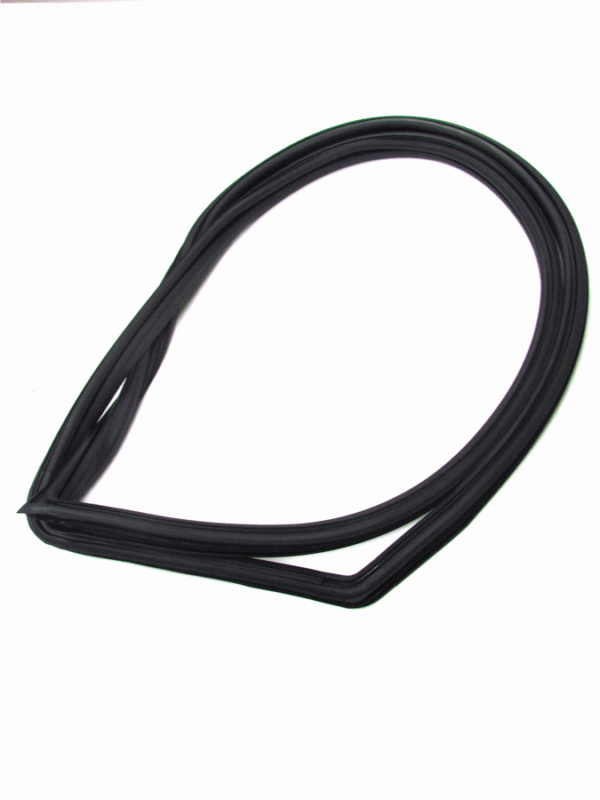 1962-65 B Body (4dr Wagon) Quarter Window Seal (Fits LH Side, with Trim Groove)