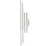 1967 A Body (2dr HDTP/Coupe/Fstbk) Windshield Lockstrip (Chrome)