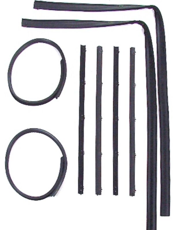 1972-79 Dodge (D/W Series/Ramcharger) Deluxe Beltline Kit (LH/RH, Front), 8 pcs