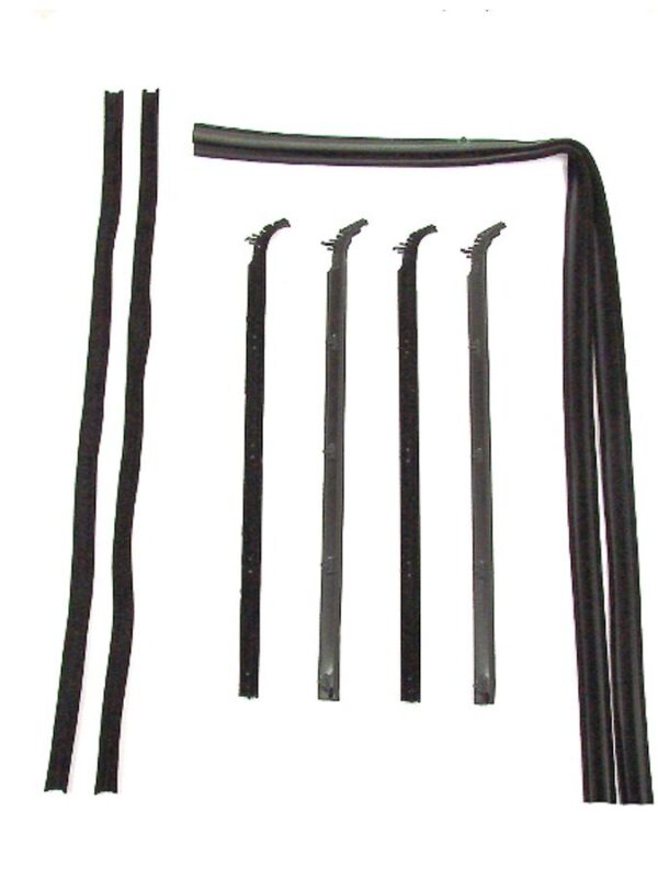 1980-93 Dodge (D/W Series/Ramcharger) Deluxe Beltline Kit (LH/RH, Front), 8 pcs