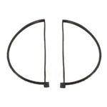 1972-85 Dodge (D/W Series, Crewcab) Vent Glass Seals, Pair