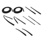 1984-96 Jeep Cherokee (2 Door) Door Seal Kit (Left and Right) 10 pcs