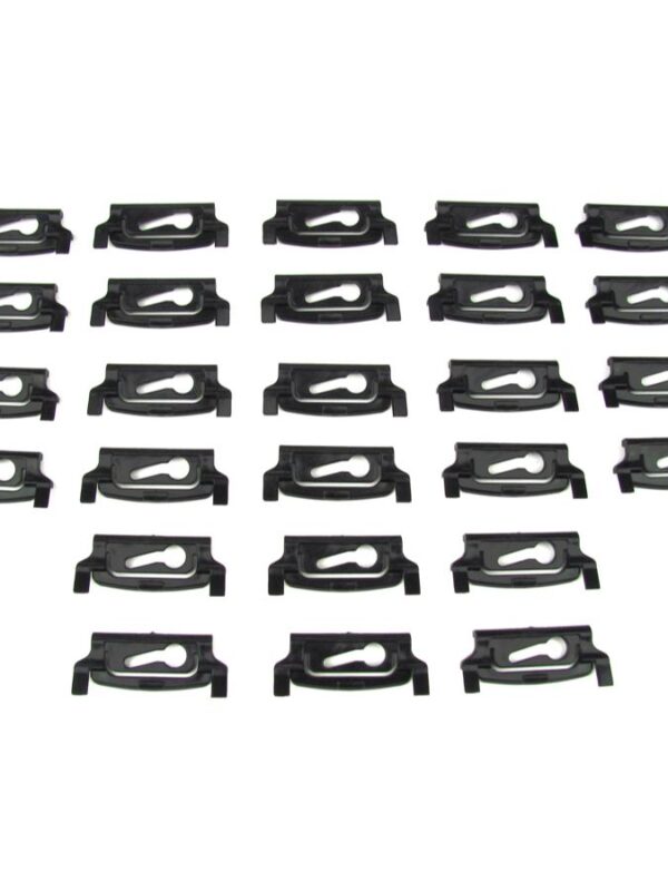 1984-94 Jeep XJ - Front Windshield Molding Clip Kit, 26 pcs