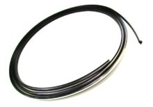 Universal Rubber Lock Strip with Chrome (50ft)