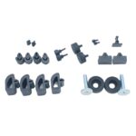 1967-70 A Body- Snap In Bumper Kit, 23pcs