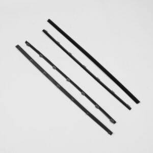  1968-70 B Body (2dr Coupe/Post) Window Sweeper Kit (Cat Whiskers), 4pcs - image-1 - Justmopar  Mopar Weatherstripping
