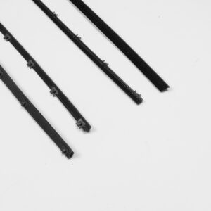  1968-70 B Body (2dr Coupe/Post) Window Sweeper Kit (Cat Whiskers), 4pcs - image-2 - Justmopar  Mopar Weatherstripping