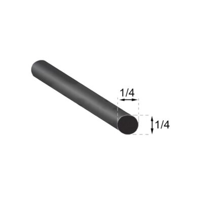 1957-93 Plymouth/Dodge (Many Models) Glass Seal Lockstrip (Black)