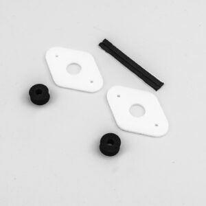  1967-76 A Body, 1966-70 B Body- Wiper Pivot Gasket (White), Pair - image-1 - Justmopar  Mopar Weatherstripping