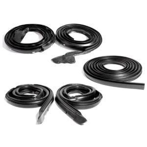 1968-70 B Body (2dr Coupe, Pop Out Windows) Basic Rubber Kit, 5pcs - image-1 - Justmopar  Mopar Weatherstripping
