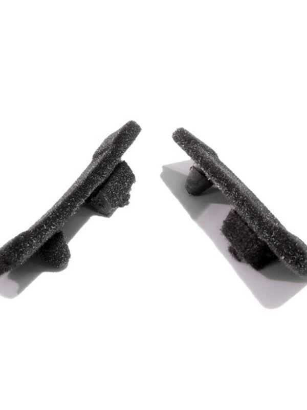 1968-70 B Body- Door Window Weatherstrip End Plug, Pair