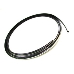  Universal Rubber Lock Strip with Chrome (50ft) - image-1 - Justmopar  Mopar Weatherstripping