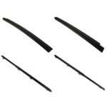 1984-96 Jeep XJ - Beltline Molding Kit (LH & RH, Front), 4 pcs