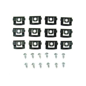  1970-74 E Body Hardtop- Front Windshield Molding Clip Kit, 24 pcs - image-1 - Justmopar  Mopar Weatherstripping