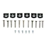 1964-65 B Body (Sedan) Rear Glass Molding Clip Kit, 23 pcs