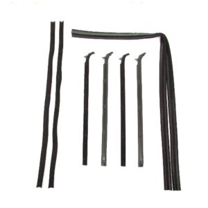  1980-93 Dodge (D/W Series/Ramcharger) Deluxe Beltline Kit (LH/RH, Front), 8 pcs - image-1 - Justmopar  Mopar Weatherstripping