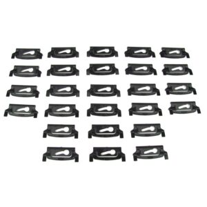  1984-94 Jeep XJ - Front Windshield Molding Clip Kit, 26 pcs - image-1 - Justmopar  Mopar Weatherstripping