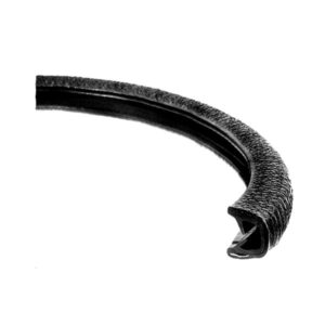  1963-69 A Body, 1962-67 B Body (2dr Sedan) Qtr Window Push-On Trim (Black, Order by the foot) - image-2 - Justmopar  Mopar Weatherstripping