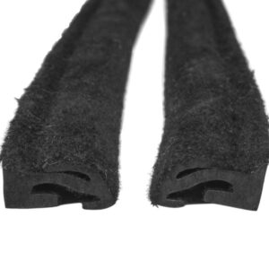  67-72 A Body (2dr HDTP), 62-67 B Body (2dr HDTP/CNV) Quarter Window Seal, Pair - image-2 - Justmopar  Mopar Weatherstripping